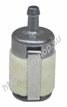 Фильтр топливный для бензокос, бензопил 80 см3 (поролон)