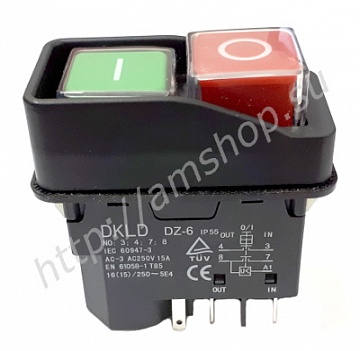 Выключатель (131-5) для бетономешалка 5 контактов, компрессор, св. станок