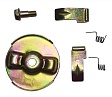 Комплект собачек с пружинами и болтом стартера двигателя 168-170F 