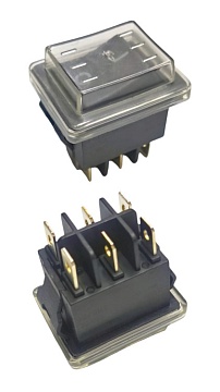 Переключатель 250В, 16А 2 положении 6 конт.