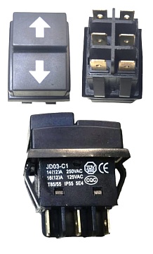 Переключатель (356-2) KCD/6PN, 220v